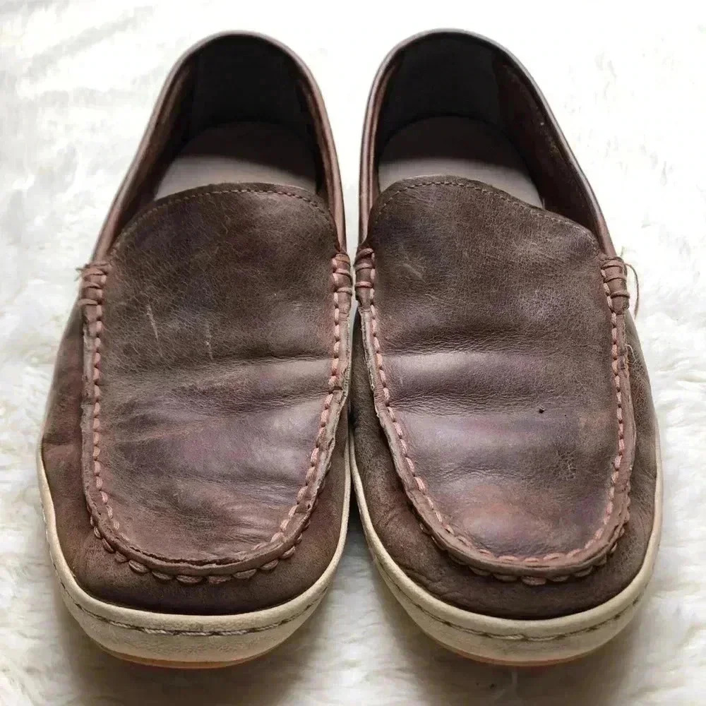 Cole Haan Brown Loafer Slip On Shoes Size 10